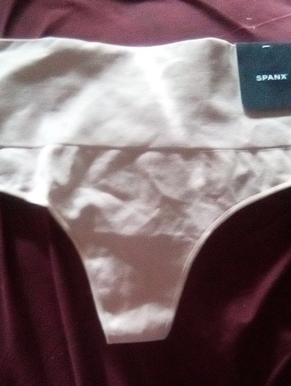 SPANX Soft Nude Beige XS Thong